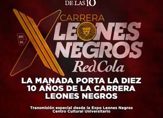 La manada porta la diez 10 años de la carrera leones negros- El Expresso de las 10 - Vi. 16 Octubre 2026 La manada porta la diez 10 años de la carrera leones negros- El Expresso de las 10 - Vi. 16 Octubre 2026