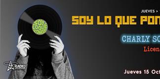 Soy lo que Pongo - Ju. 15 Oct 2026 - Charly Scoot: Licenciado Soy lo que Pongo - Ju. 15 Oct 2026 - Charly Scoot: Licenciado