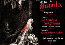 Lo liquido de lo absurdo - 16 de Octubre del 2026 - Libro: La condesa sangrienta de Valentine Penrose Lo liquido de lo absurdo - 16 de Octubre del 2026 - Libro: La condesa sangrienta de Valentine Penrose