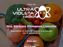Ultra Violeta Radio - Vi. 16 Oct 2026 - Dra. Barbara Vizmanos Lamotte
