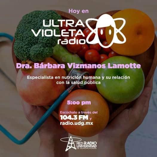 Ultra Violeta Radio - Vi. 16 Oct 2026 - Dra. Barbara Vizmanos Lamotte Ultra Violeta Radio - Vi. 16 Oct 2026 - Dra. Barbara Vizmanos Lamotte