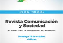 Mediaciones - 18 Octubre 2026 T2 E06 Tema: Revista Comunicación y Sociedad Dra. Gabriela Gómez, Dr. Rodrigo González, Mtra. Cristina Gallo Mediaciones - 18 Octubre 2026 T2 E06 Tema: Revista Comunicación y Sociedad Dra. Gabriela Gómez, Dr. Rodrigo González, Mtra. Cristina Gallo