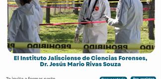 Busca Instituto Jalisciense de Ciencias Forenses incorporar nuevos peritos a la Unidad Altos Norte Busca Instituto Jalisciense de Ciencias Forenses incorporar nuevos peritos a la Unidad Altos Norte