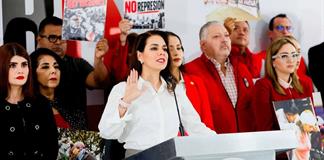 Piden la renuncia de la presidenta de CEDHJ por omisiones" en manifestaciones del agua Piden la renuncia de la presidenta de CEDHJ por omisiones" en manifestaciones del agua