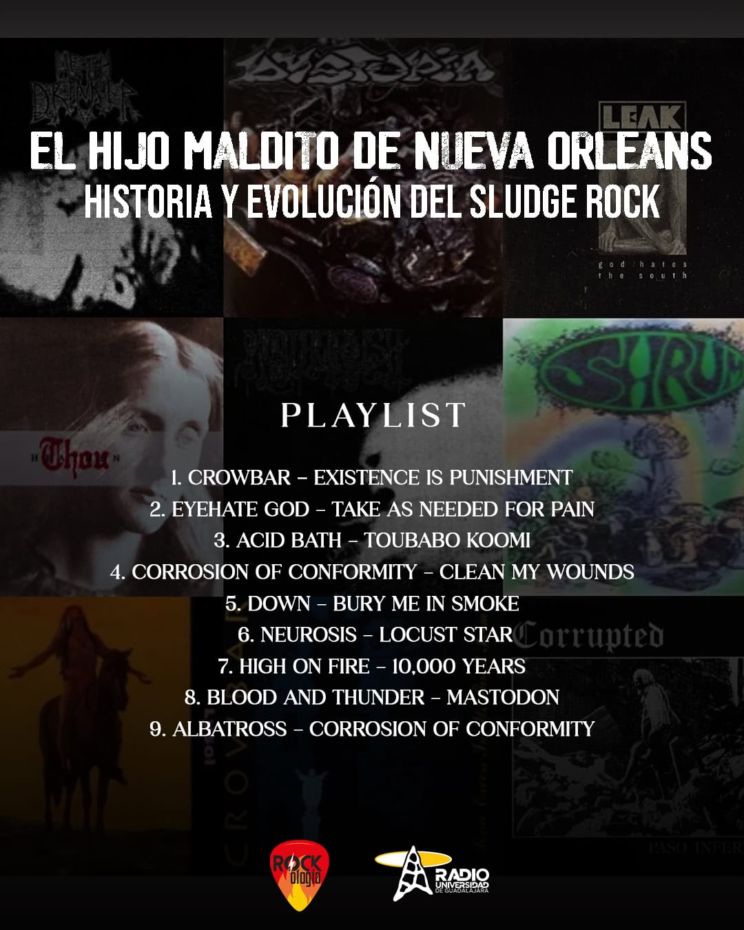 Rockologia - Ma. 20 Oct 2026 - EL HIJO MALDITO DE NUEVA ORLEANS Rockologia - Ma. 20 Oct 2026 - EL HIJO MALDITO DE NUEVA ORLEANS