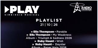 Play - Mi. 21 Oct 2026 Play - Mi. 21 Oct 2026
