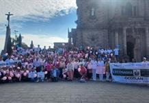 Ocotlán marcha por la salud y prevención del cáncer de mama Ocotlán marcha por la salud y prevención del cáncer de mama