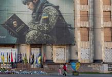 Un día como cualquier otro en Kiev, bajo los ataques rusos Un día como cualquier otro en Kiev, bajo los ataques rusos