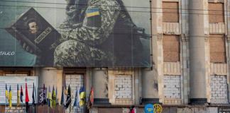 Un día como cualquier otro en Kiev, bajo los ataques rusos Un día como cualquier otro en Kiev, bajo los ataques rusos