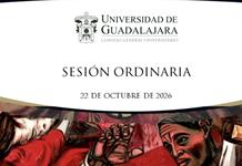 Tx Especial: Sesión ordinaria del CGU Consejo General Universitario de la #UdeG @udg_oficial - Ju. 22 Oct 2026 Tx Especial: Sesión ordinaria del CGU Consejo General Universitario de la #UdeG @udg_oficial - Ju. 22 Oct 2026