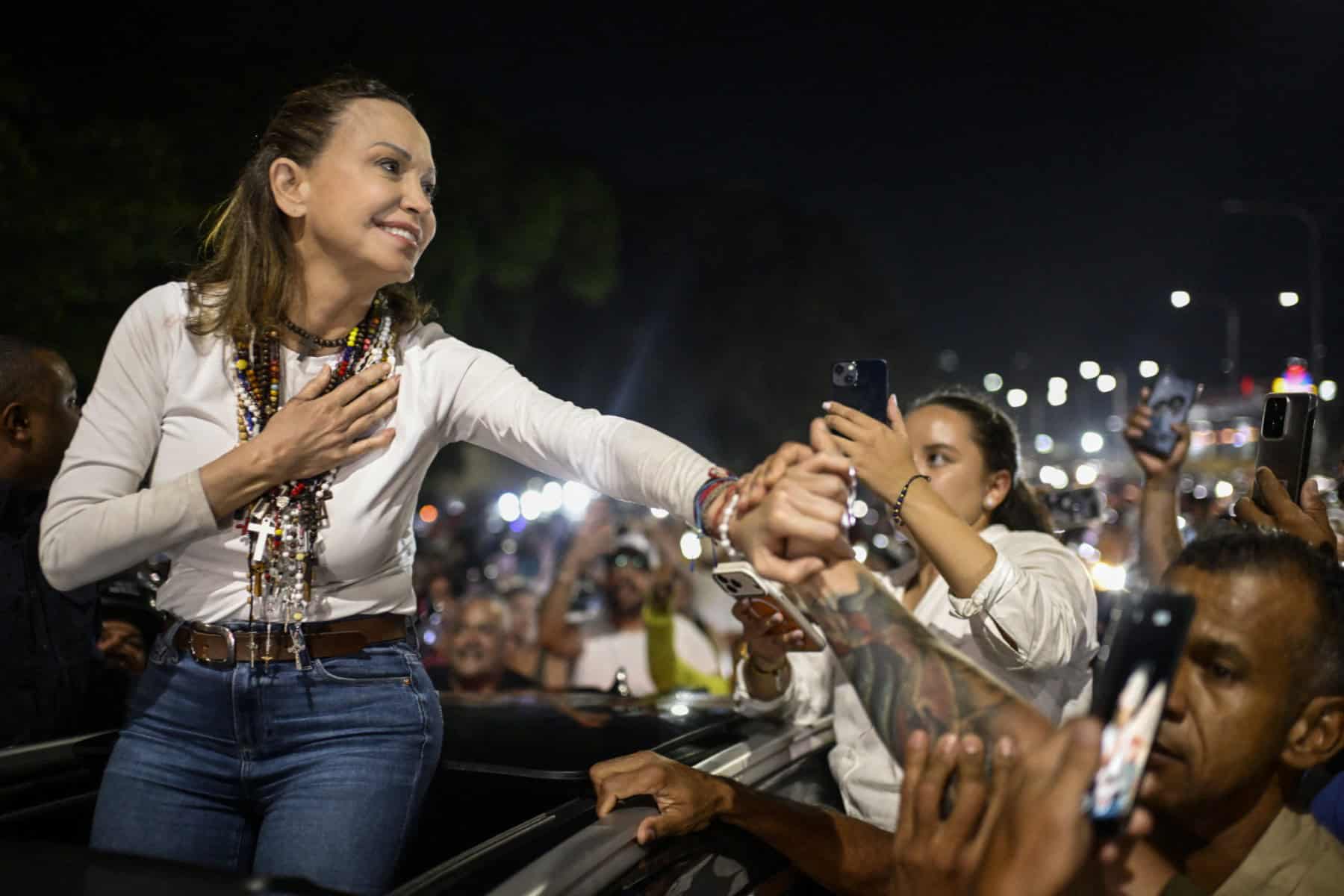 Regreso de María Corina Machado pone presión a la transición democrática en Venezuela Regreso de María Corina Machado pone presión a la transición democrática en Venezuela