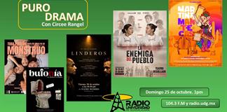 Bufon&iacute;a y Toda persona vista de cerca... Martina Mantecas. La enemiga del pueblo. Linderos. Puro Drama 25 octubre 2026