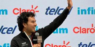 Checo P&eacute;rez se dice feliz por correr en M&eacute;xico su GP 300 de F1