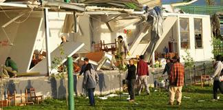 Un tornado deja al menos 70 viviendas da&ntilde;adas en zona central de Chile