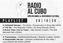 Radio al Cubo - Mi. 28 Oct 2026 Radio al Cubo - Mi. 28 Oct 2026