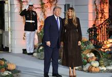 Donald y Melania Trump celebran Halloween en una Casa Blanca engalanada con calabazas Donald y Melania Trump celebran Halloween en una Casa Blanca engalanada con calabazas